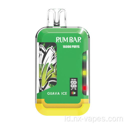 Rum Bar 16000 Puffs sekali pakai